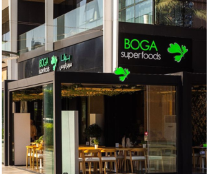 light food restaurant in dubai, boga superfoods